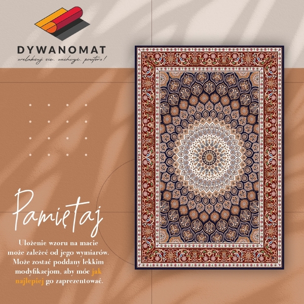 Alfombra pvc Mandala geométrica
