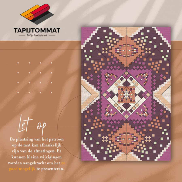 Alfombra pvc Diamantes geométricos