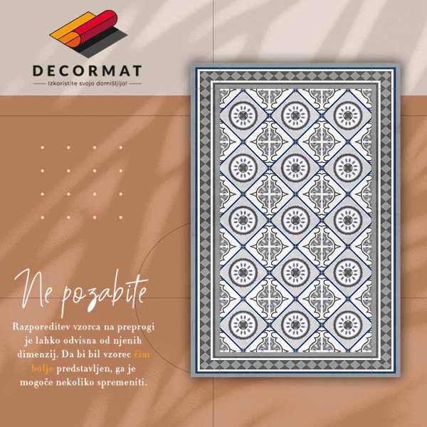 Alfombra vinílica Diamantes geométricos