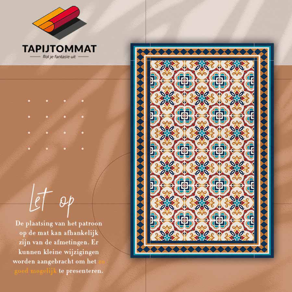Alfombra vinilo Geometría
