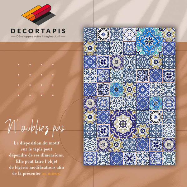 Alfombra vinilo Flores españolas
