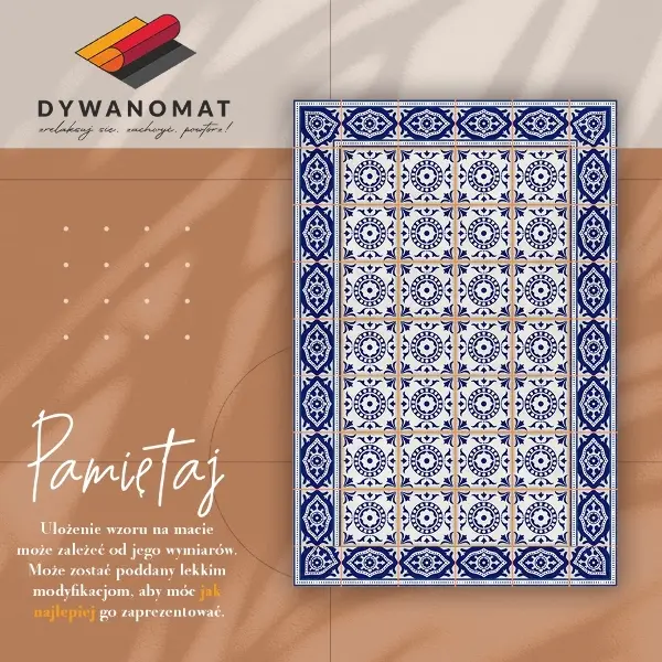 Alfombra vinilo Azulejos griegos