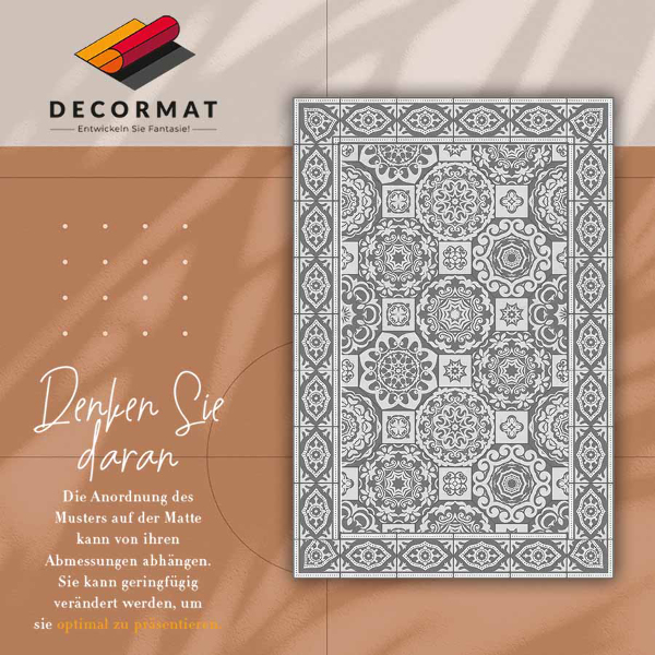 Alfombra vinílica Geometría griega
