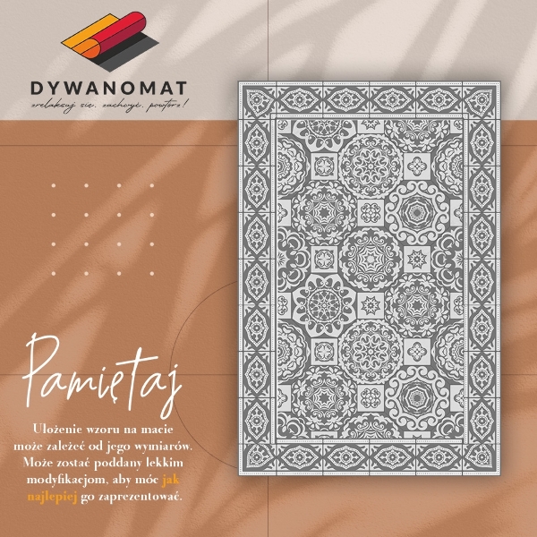 Alfombra vinílica Geometría griega