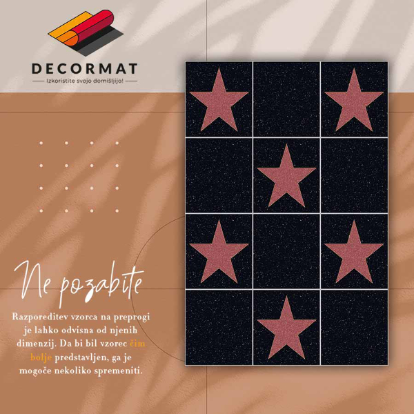 Alfombra vinilo Estrellas