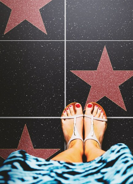 Alfombra vinilo Estrellas