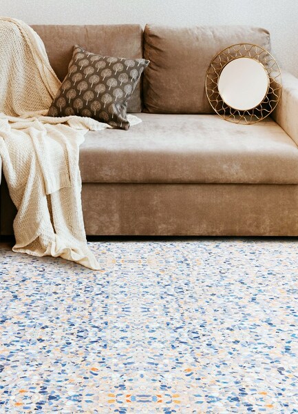 Alfombra vinílica Mármol estampado