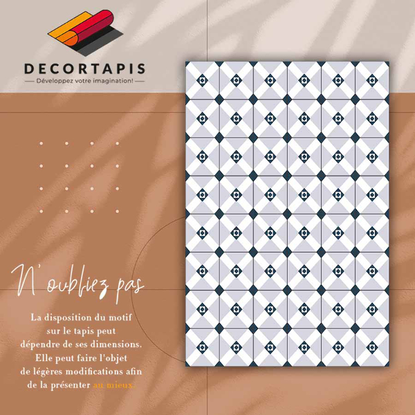 Alfombra vinílica Diamantes geométricos