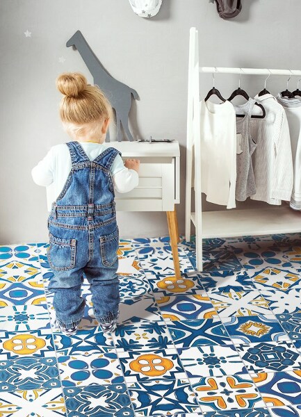 Alfombra vinilo Azulejos marroquíes