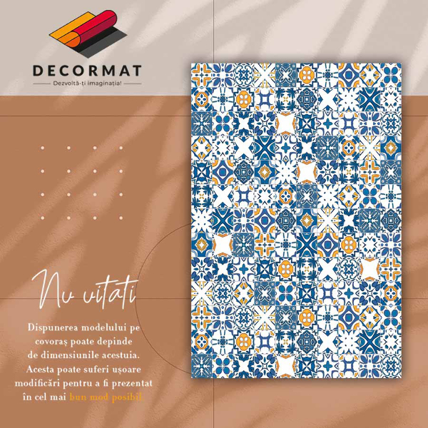 Alfombra vinilo Azulejos marroquíes