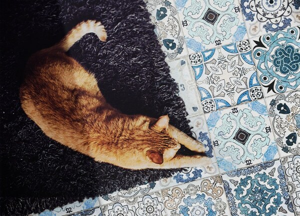 Alfombra vinilo cocina Fichas portuguesas