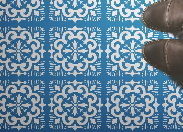 Alfombra de vinilo Fichas portuguesas