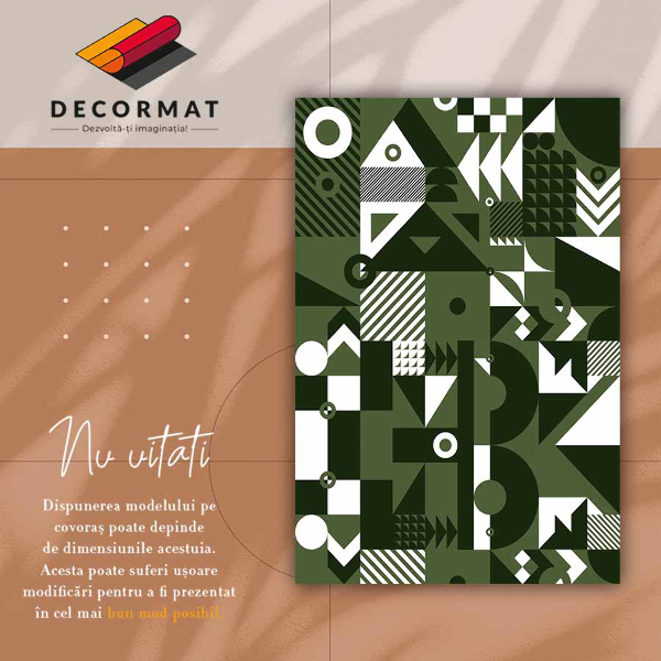 Alfombra de vinilo para cocina Patrones abstractos
