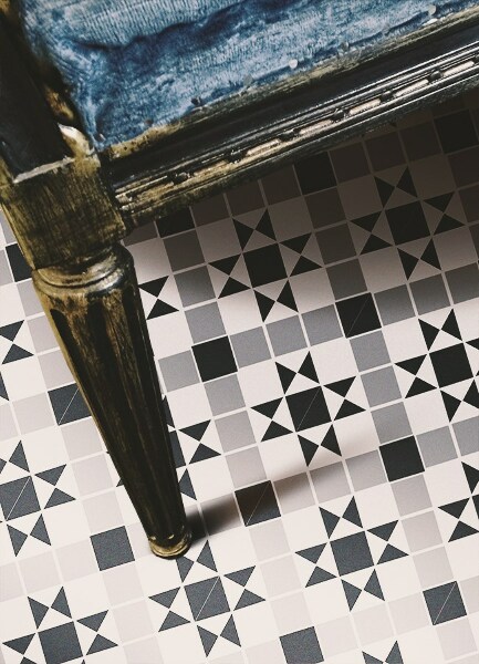 Alfombra pvc Estrellas góticas