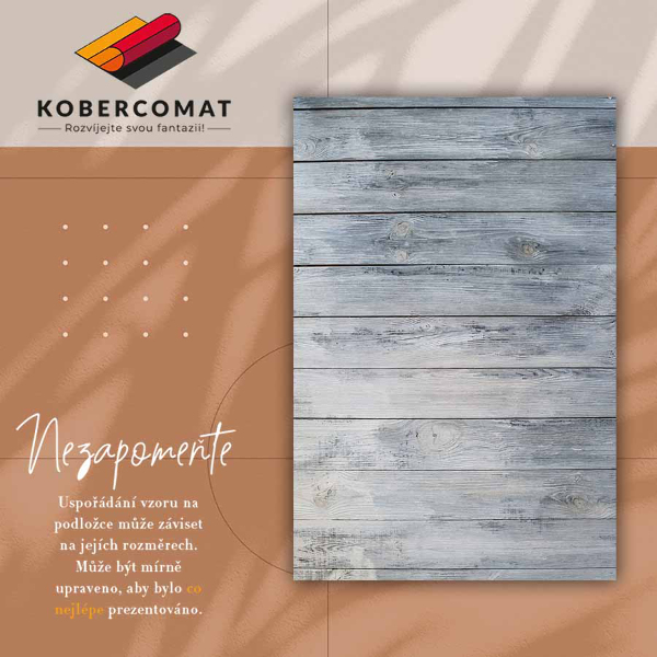 Alfombra vinilo cocina Tablas horizontales