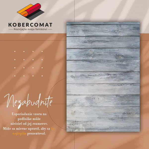 Alfombra vinilo cocina Tablas horizontales