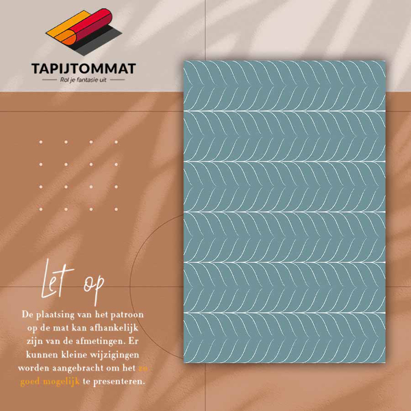 Alfombra de vinilo Forma abstracta