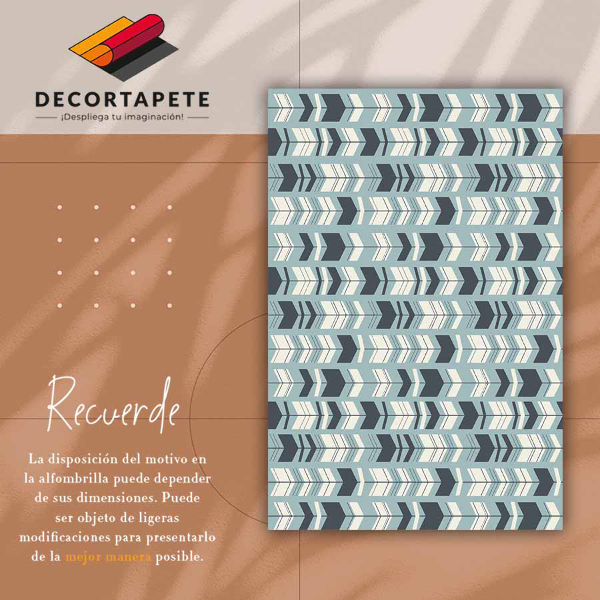 Alfombra pvc Flechas indias