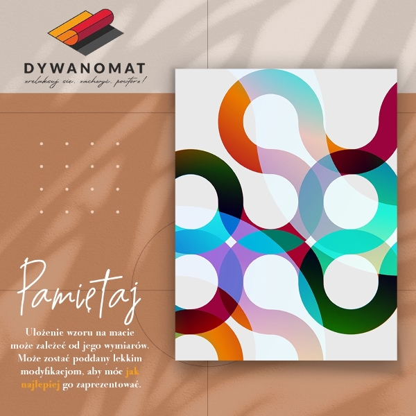 Alfombra pvc Formas abstractas