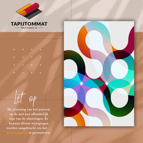 Alfombra pvc Formas abstractas