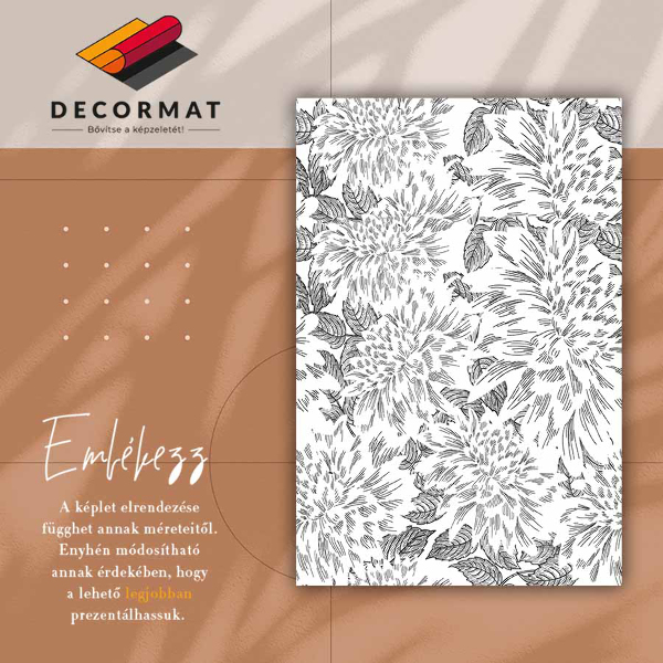Alfombra vinílica Brotes