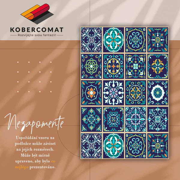 Alfombra vinilo Fichas portuguesas