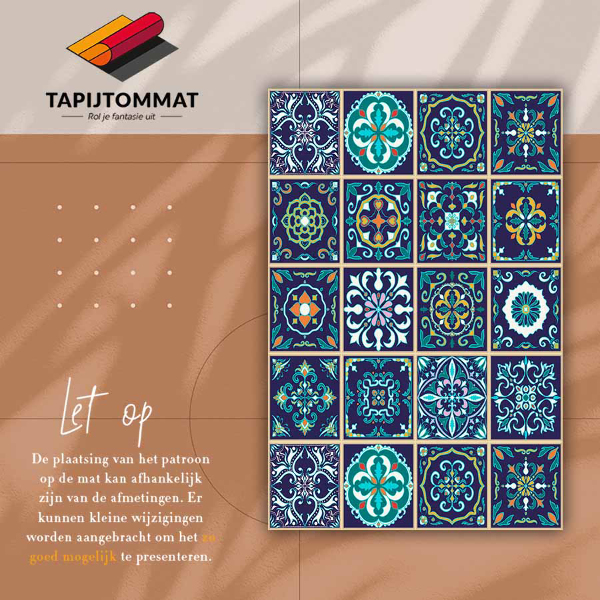 Alfombra vinilo Fichas portuguesas