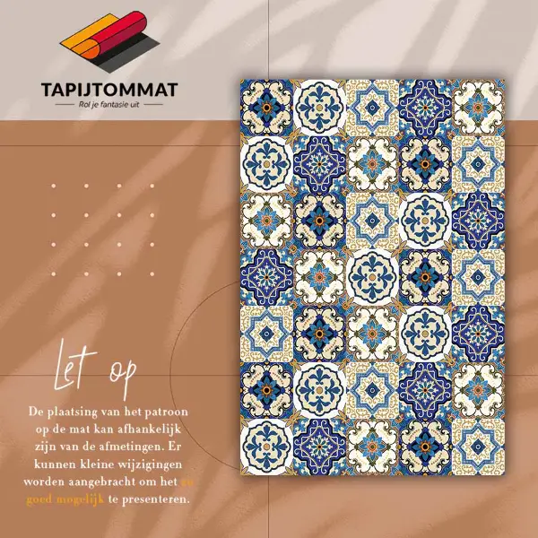Alfombra vinilo cocina Fichas portuguesas