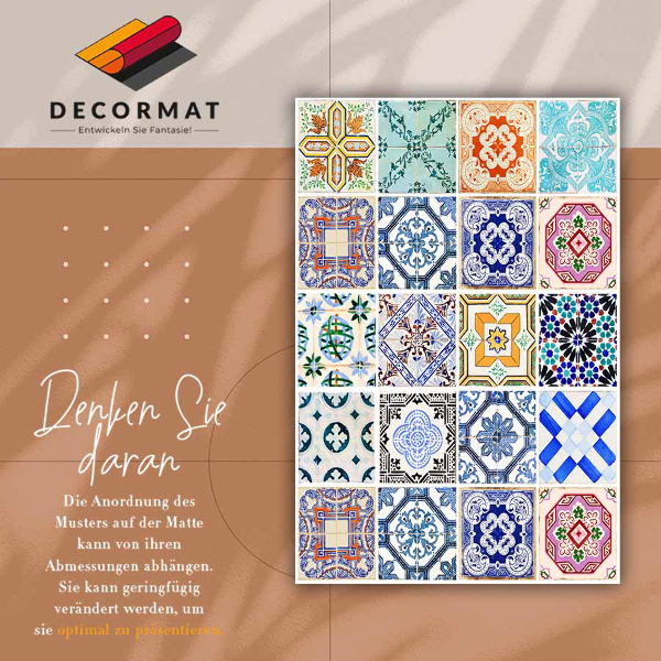 Alfombra vinilo Azulejos griegos