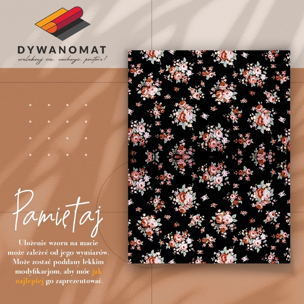 Alfombra de vinilo para cocina Ramas florales