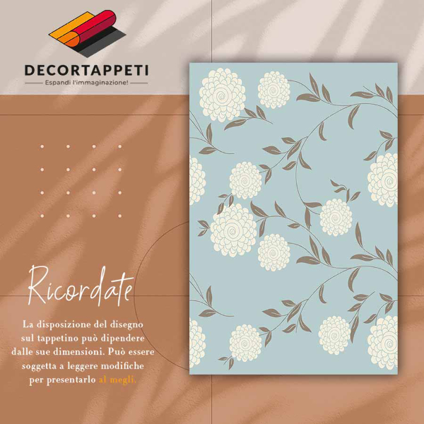 Alfombra de vinilo para cocina Brotes grandes
