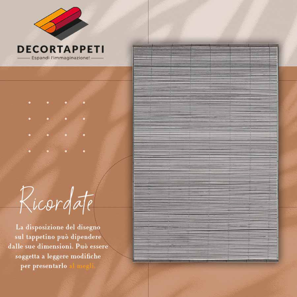 Alfombra vinilo cocina Estera de bambú