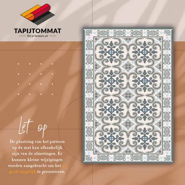 Alfombra vinílica Patrón de talaver
