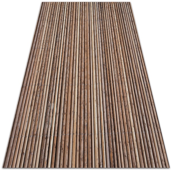 Alfombra terraza Estera de bambú