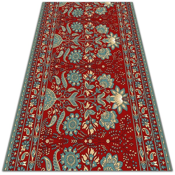 Alfombra exterior Paisley flowers