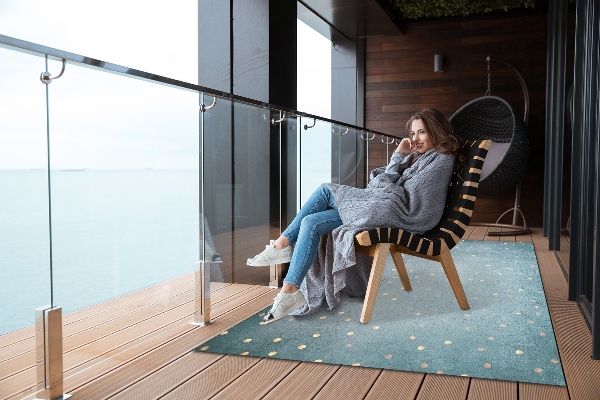 Alfombra exterior Cielo estrellado