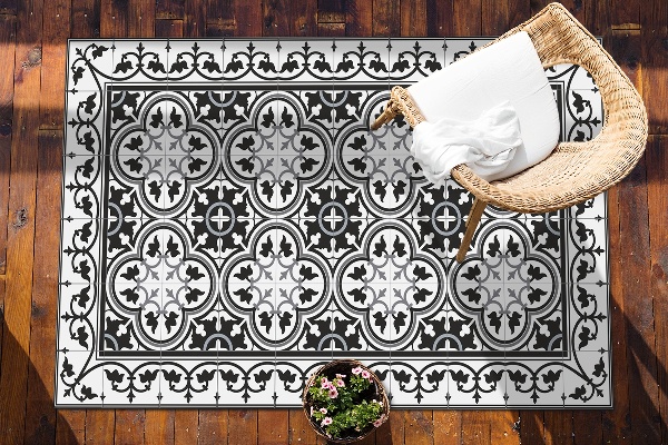 Alfombra de exterior Fichas portuguesas