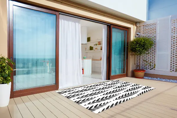 Alfombra exterior Patrón flackl