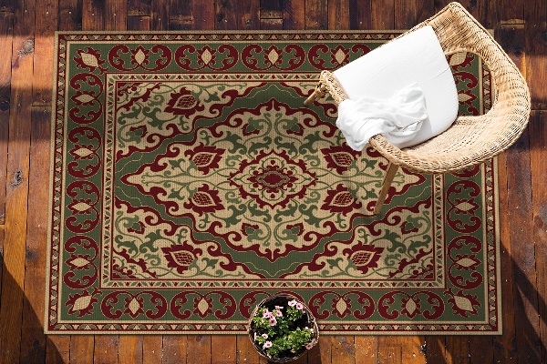 Alfombra exterior Patrón simétrico