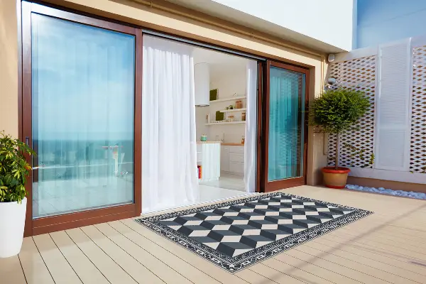 Alfombra exterior 3d ilusión