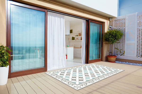 Alfombra exterior Fichas portuguesas