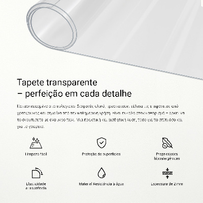 Vidrio blando para escritorio