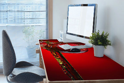 Alfombrilla escritorio Manzana roja