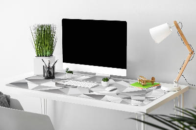 Alfombrilla escritorio Abstracción gris