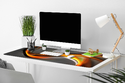Alfombrilla escritorio Abstracción naranja