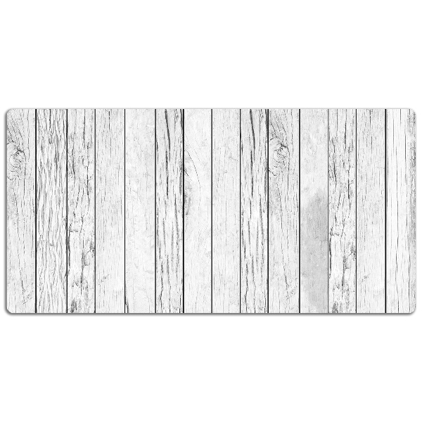 Alfombrilla escritorio Tablas blancas