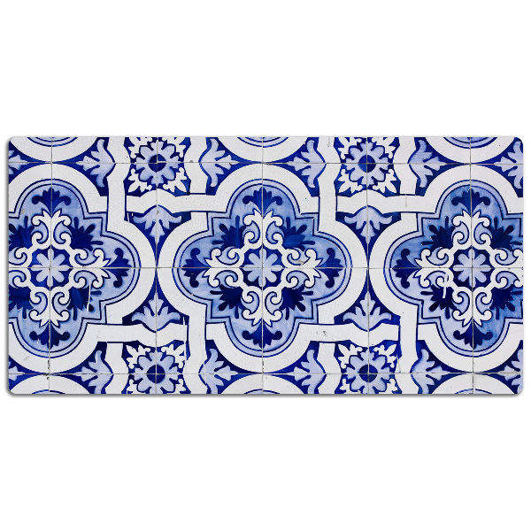 Alfombrilla para escritorio Baldosas azules