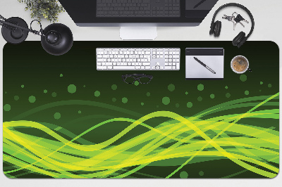Alfombrilla escritorio Rayas verdes
