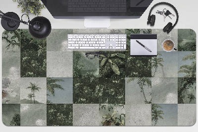 Alfombrilla escritorio Mosaico tropical