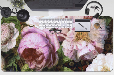 Alfombrilla escritorio Jardín de rosas